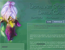Tablet Screenshot of darlacalvert.com